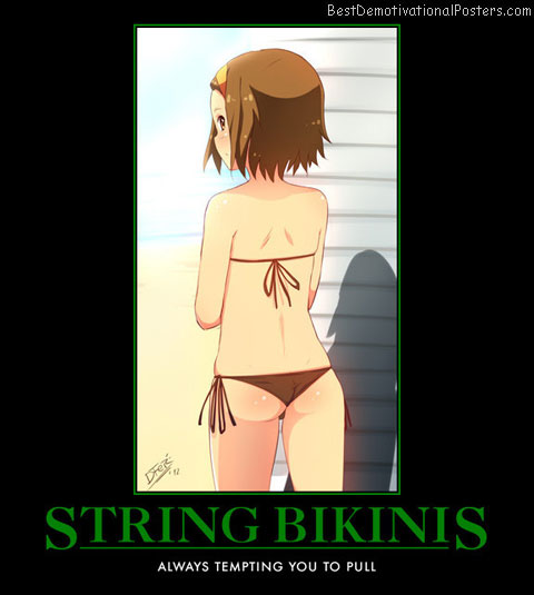 String Bikinis Anime