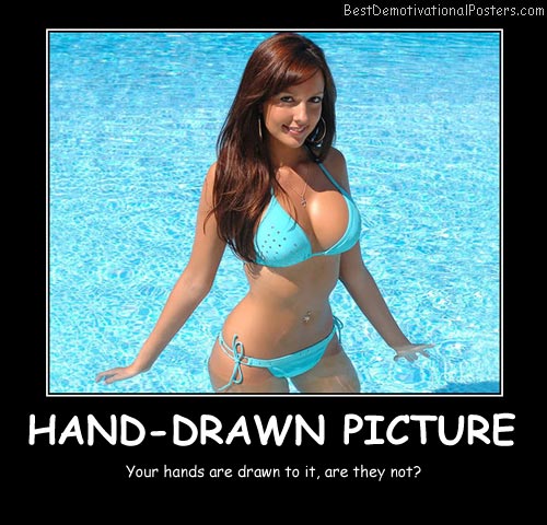 Hand-Drawn Picture Best Demotivational Posters