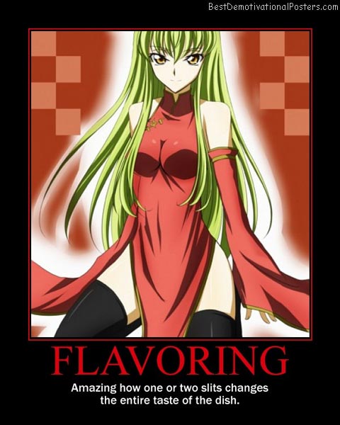 Flavoring Anime