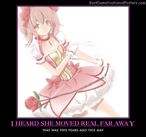 I Heard She Moved Real Far Away anime