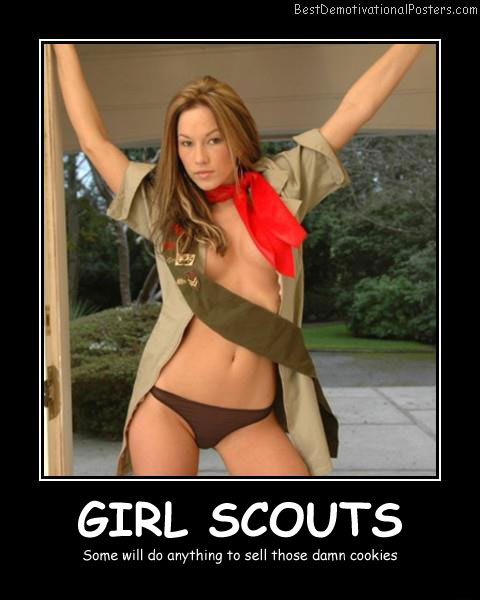 Girls Scouts Best Demotivational Posters
