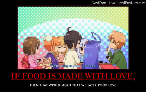 If Food Is Made With Love anime