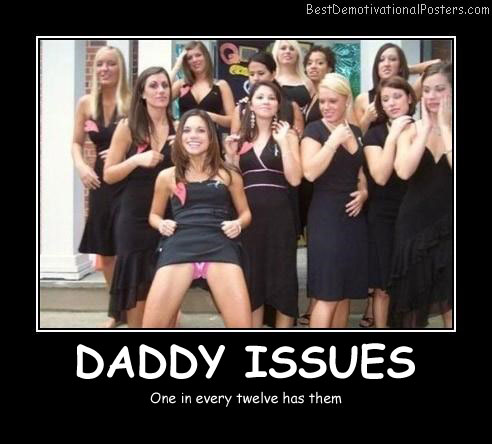 Daddy Issues - Best Demotivational Posters