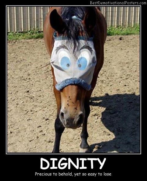 Dignity - Best Demotivational Posters