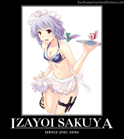 Izayoi Sakuya - anime