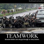 Teamwork - Demotivational Poster