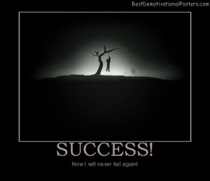 Final Success - Demotivational Poster